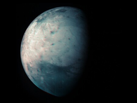 Juno mapea la gigantesca luna de Júpiter Ganímedes, justo cuando la misión cumple diez años