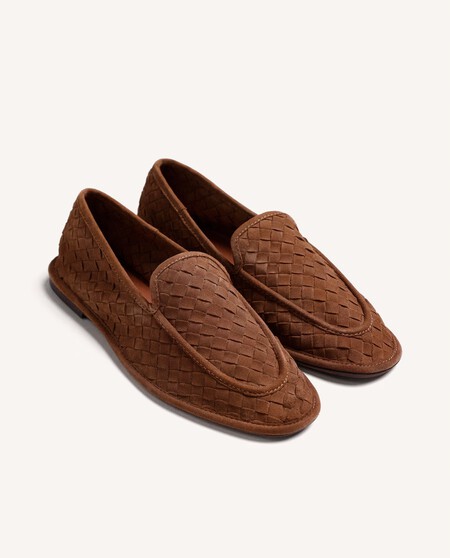 Mocasines Mexicanos Piel Trenzada Huarache Artesanales El Corte Ingles Oficina Bonitos Elegantes Marrones