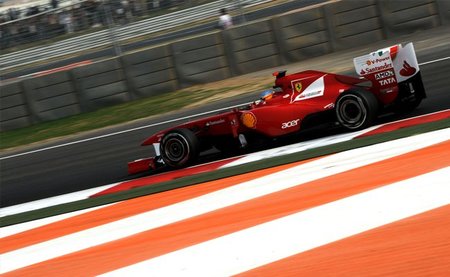 GP de India F1 2011: Fernando Alonso consigue una muy interesante tercera posición