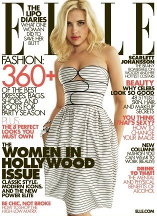 Scarlett Johansson más guapa todavía en Elle