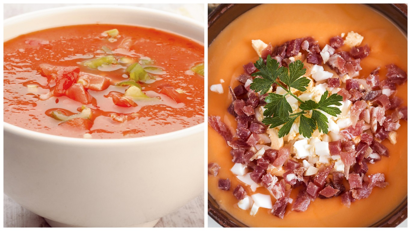 En Que Se Diferencian El Gazpacho Y El Salmorejo