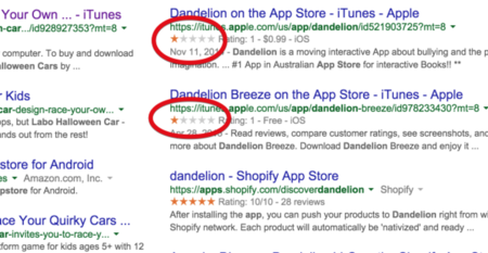Google resolverá un bug con el que algunas aplicaciones de la App Store aparecían con una sola estrella en su buscador