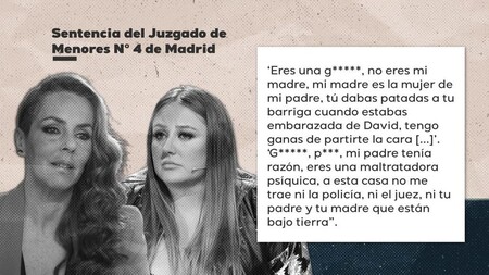 La sentencia judicial que demuestra que Rocío Flores agredió e insultó a su madre Rocío Carrasco: "Puta, tengo ganas de partirte la cara"