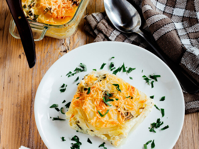 Gratin Raclette