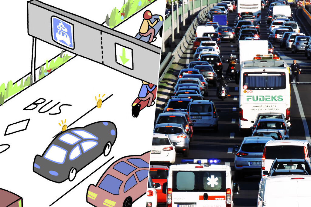 La A-2 tendrá un "radar de ocupación": es la respuesta de la DGT al reto del nuevo carril Bus-VAO 