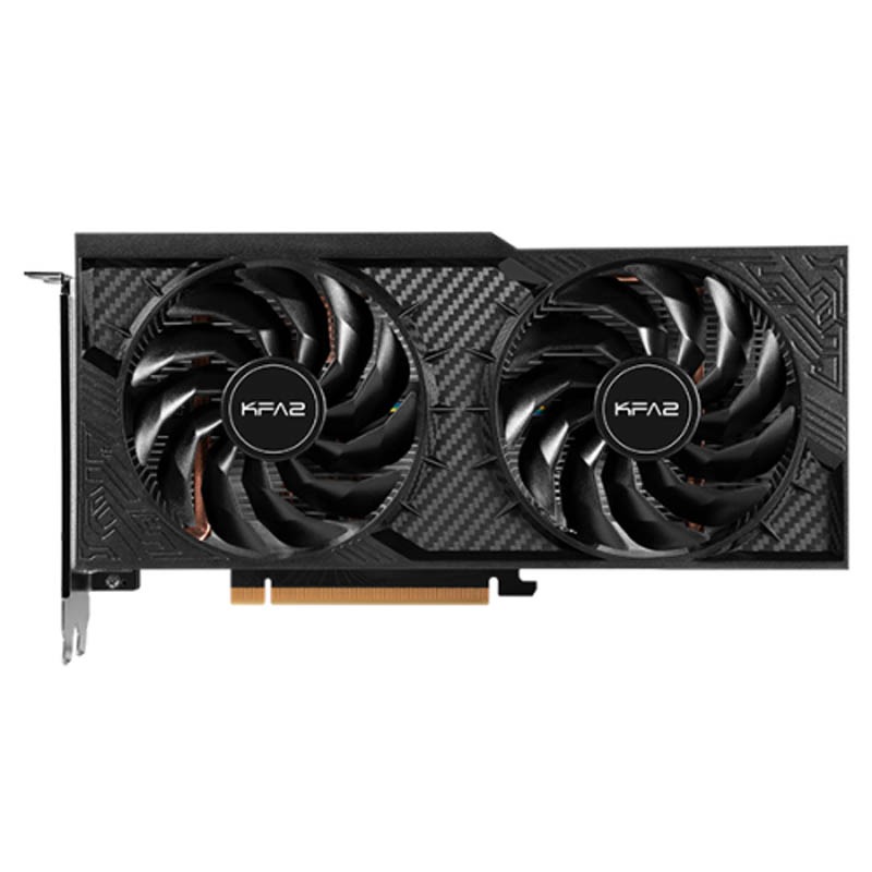 KFA2 GeForce RTX 4060 1-Click OC 2X 8GB Black GDDR6 DLSS3 - Tarjeta Gráfica
