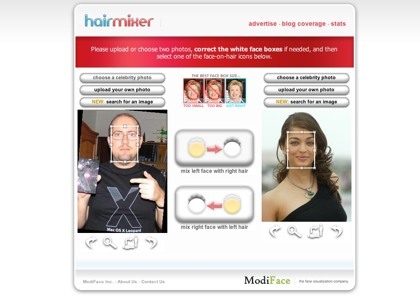 HairMixer, mezclando rostros con resultados que podrán ser hasta divertidos