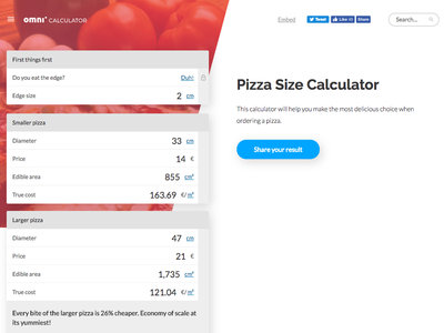 Onmi Calculator, 372 tipos de calculadoras para resolver todos tus cálculos en un solo lugar
