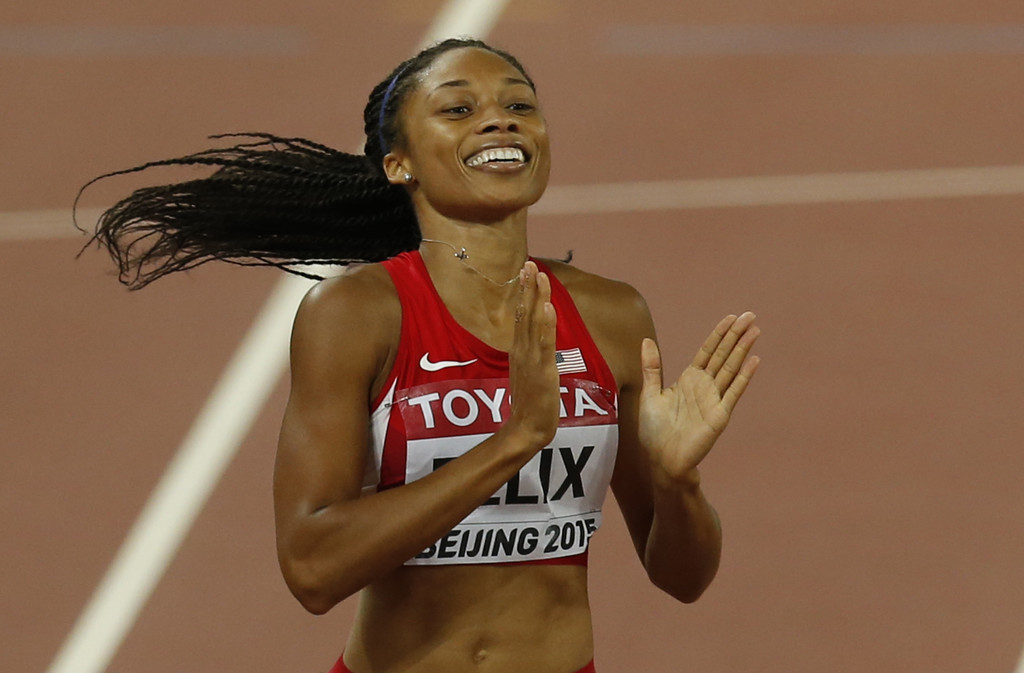 Allyson Felix ha roto el récord de Usain Bolt (y lo ha hecho 10 meses después de dar a luz)