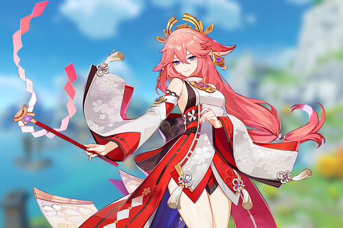 La mejor build de Yae Miko en Genshin Impact, armas, constelaciones, artefactos y materiales de mejora 