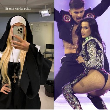 Eurovisión se pone puritana. Erika Vikman (Finlandia) censurada por un vestuario similar al de Chanel en 2022