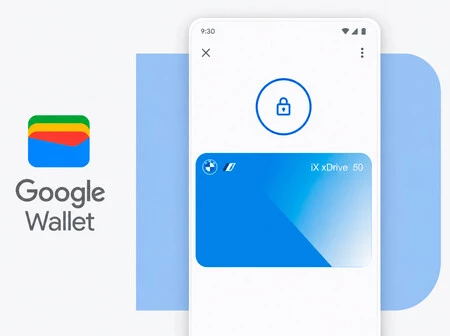 Llave de BMW en la app Google Wallet