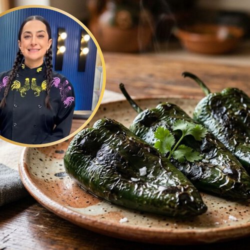 Cuál es el truco más fácil para limpiar los chiles poblanos sin maltratarlos: estos son los consejos de la chef Lula Martín del Campo