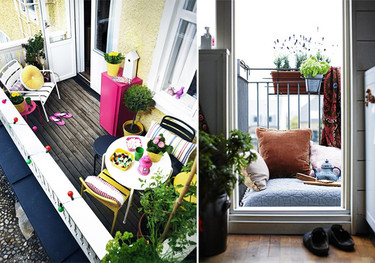Balcones para inspirarse, porque no solo de terrazas vive el hombre 