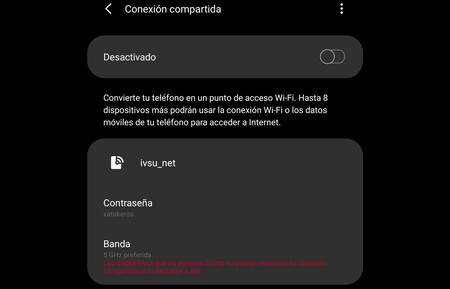 Compartir Internet con Android