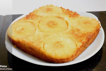Receta de bizcocho de piña