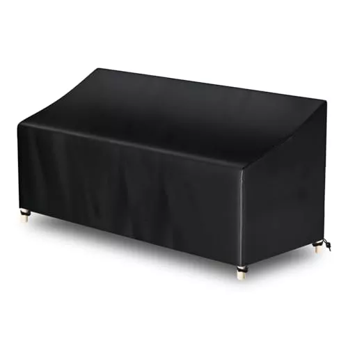 AWNIC Funda para Banco de Jardín Resistente al Polvo y a los Rayos UV