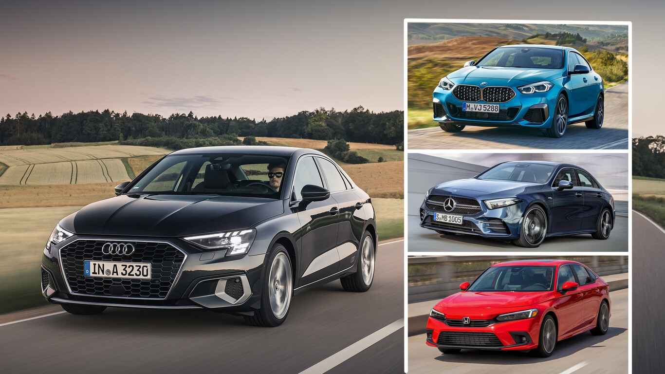 Audi A3 Sedán 2022 vs. tres rivales en México: así va contra otros compactos premium (y uno no tanto)