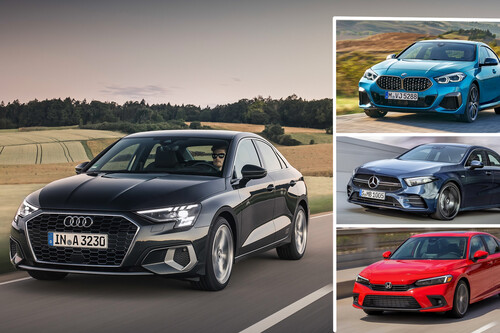 Audi A3 Sedán 2022 vs. tres rivales en México: así va contra otros compactos premium (y uno no tanto)