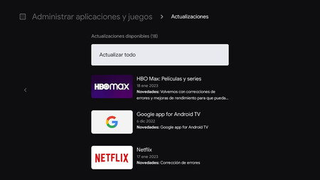 Google Tv Actualizaciones