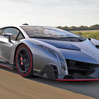 Lamborghini Centenario en ruta a Ginebra