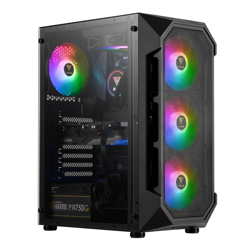 COOLPC Gamer III - Ryzen 5 5500 / GeForce RTX 3060 12Gb / 16GB DDR4 3200Mhz / NVMe 500Gb
