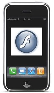 Adobe declara que la versión de Flash para el iPhone está en desarrollo