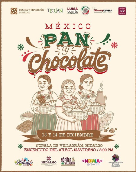 Disfruta este fin de semana el Festival México Pan y Chocolate en este destino en Hidalgo