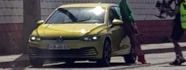 ¡Espiado! El rostro final del Volkswagen Golf 2020 se escapa en plena filmación