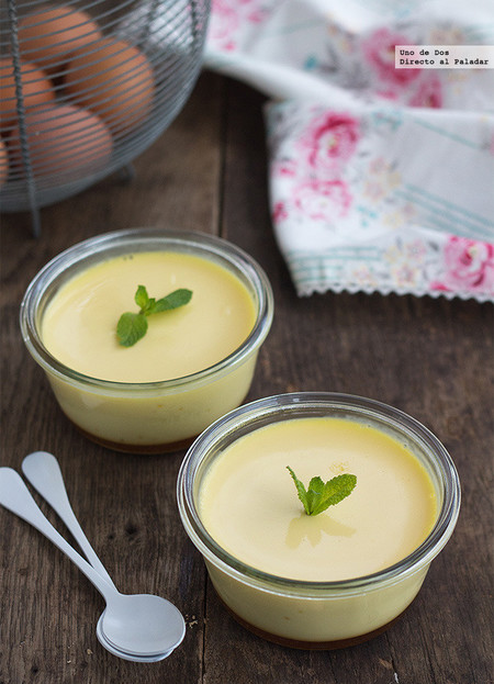 Flan de leche condensada. Receta