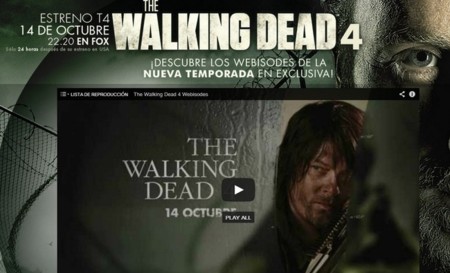Los webisodios de la cuarta temporada de The Walking Dead hacen su aparición