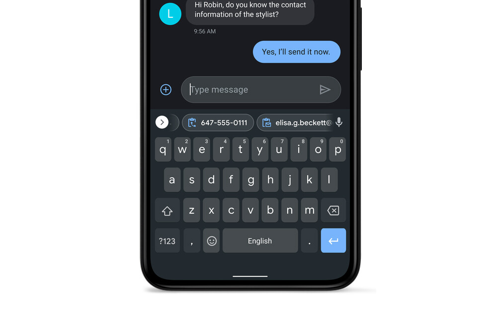 Gboard Beta ya permite desactivar su portapapeles inteligente de direcciones y teléfonos