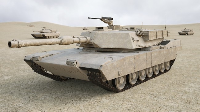 Tank M1 Abrams 3d Model C4d Max Obj Fbx Ma Lwo 3ds 3dm Stl 1522297 O