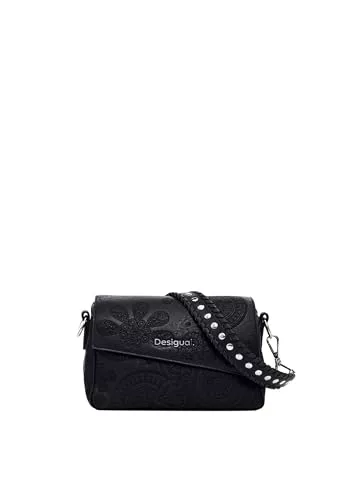 Desigual, ACCESSORIES PU HAND BAG Mujeres, Negro