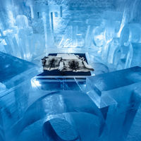 Abre en Suecia el primer hotel permanente de hielo