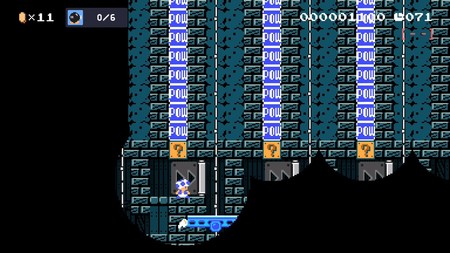 Para pasarte este nivel de Super Mario Maker 2 tienes que adivinar un número de 8 dígitos