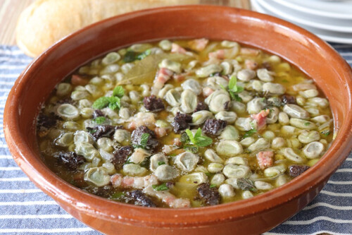 Receta Habas Catalana