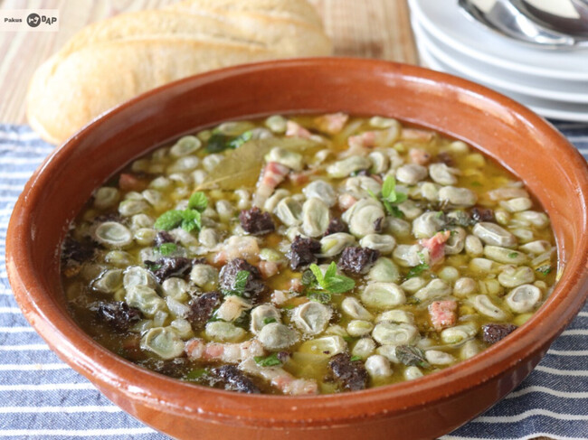 Receta Habas Catalana