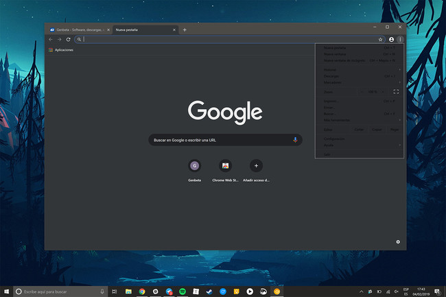 Tema Oscuro Chrome En Windows 10