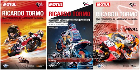 Ayuda a elegir el cartel del Gran Premio de Valencia de MotoGP ¡y gana dos entradas de Palco VIP!