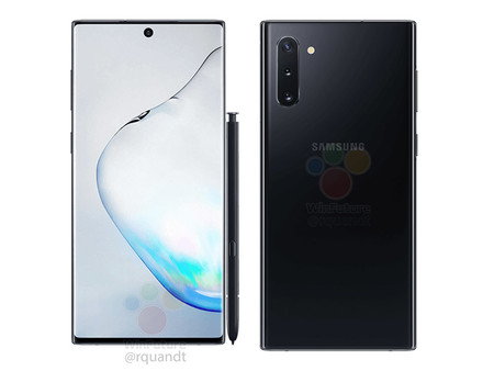 El Samsung Galaxy Note 10 se filtra dejando ver la cámara triple, pantalla perforada y sin apenas marcos