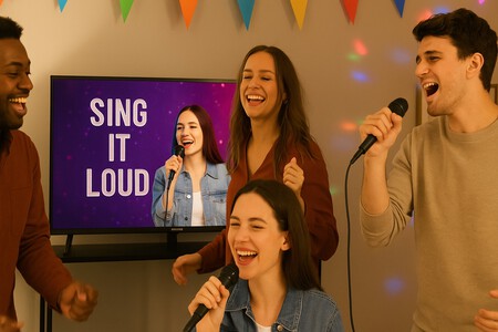 Karaoke en televisor Samsung