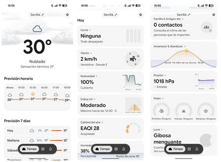 Gradient Weather Android