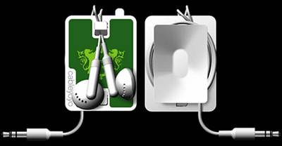 Organizador del cable de tu iPod: Cableyoyo-Pop