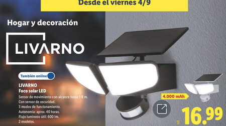 Foco Solar Led Lidl