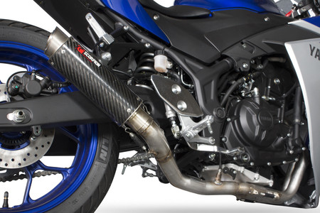 Scorpion Serket y RP1GP: menos peso y más potencia para la Yamaha YZF-R3, aunque no al alcance de todos