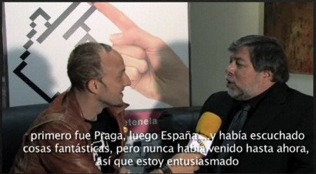 Mobuzz.tv entrevista a Steve Wozniak en Madrid
