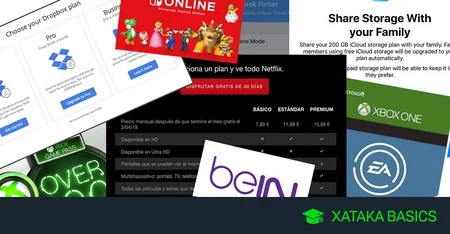 Cómo administro mis muchos servicios bajo suscripción... La opinión de los editores de Xataka