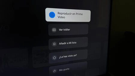 Opciones Google Tv Recomendaciones