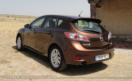 Mazda3 1.6 CRTD 115 cv edición 2011 posterior